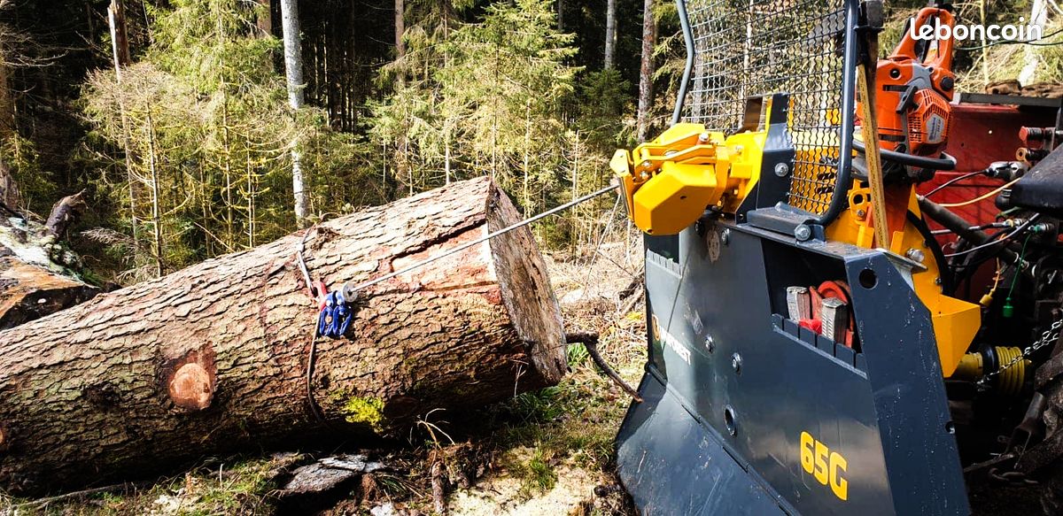 Treuil forestier usage industriel 7 tonnes 65G UNIFOREST (image 3)