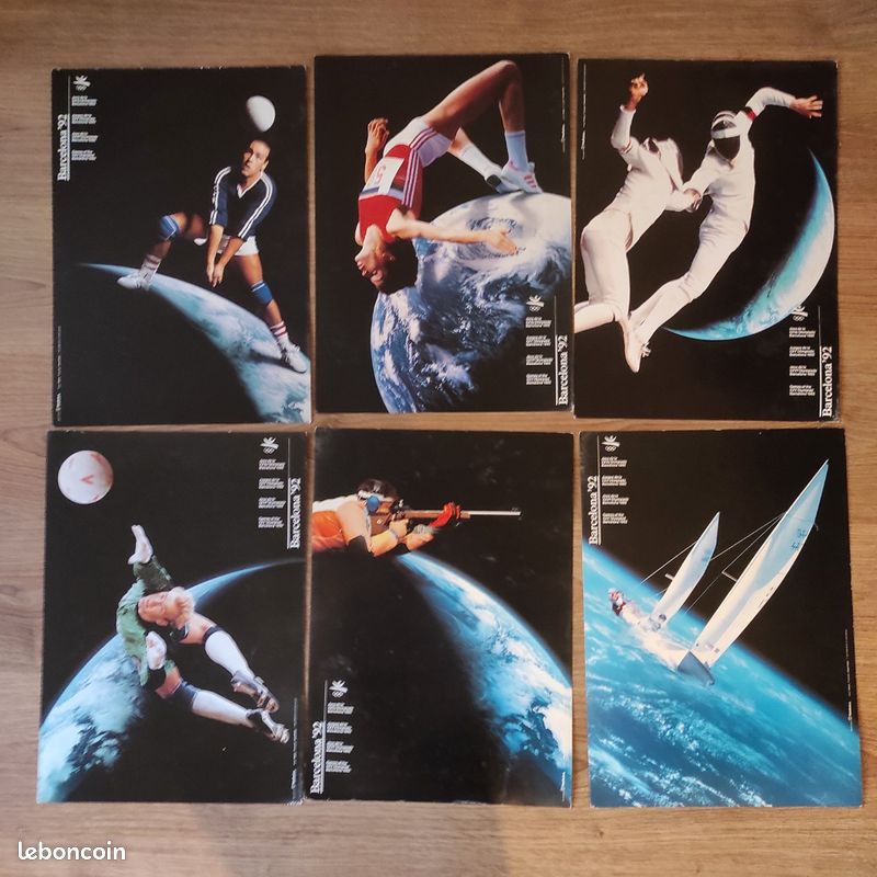 JO / AFFICHE 1992 BARCELONA OLIMPIC GAMES / Jeux