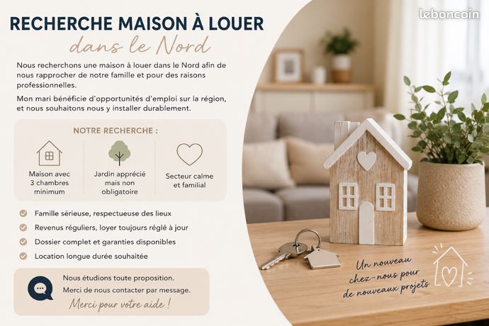 Recherche maison à louer