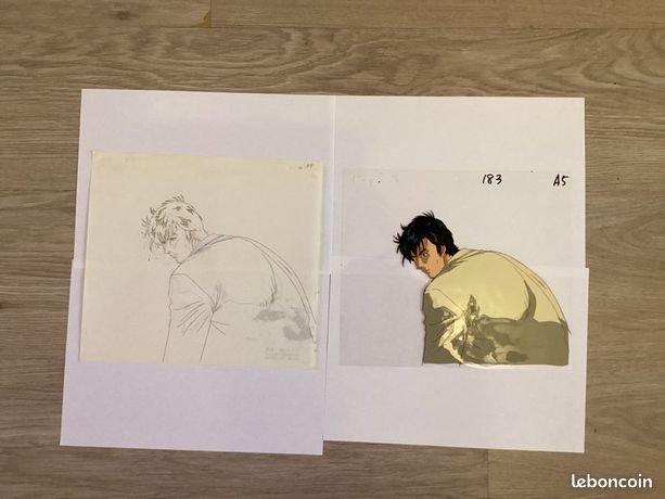 Celluloïd + Douga Nicky Larson (City Hunter) - Animation Originale