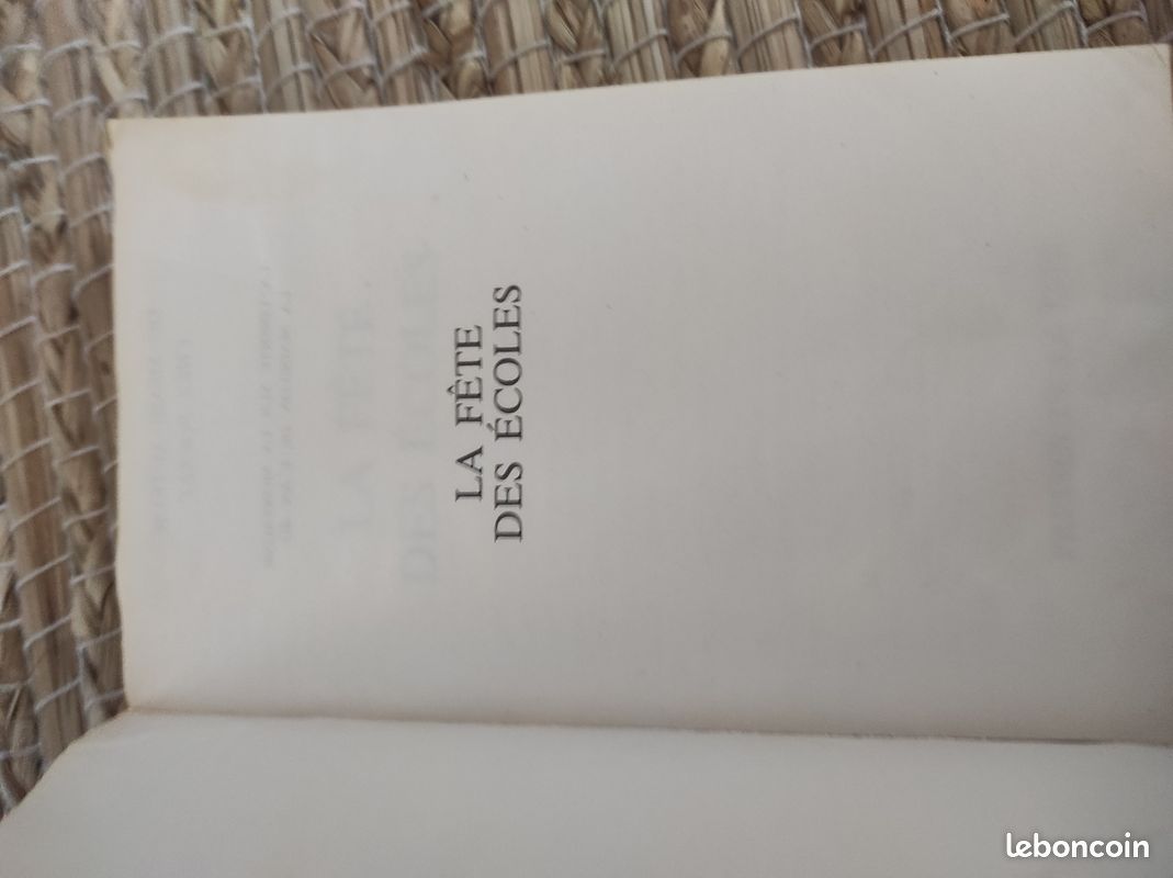 Livre "la fête des écoles" après Georges Coulonges (image 5)