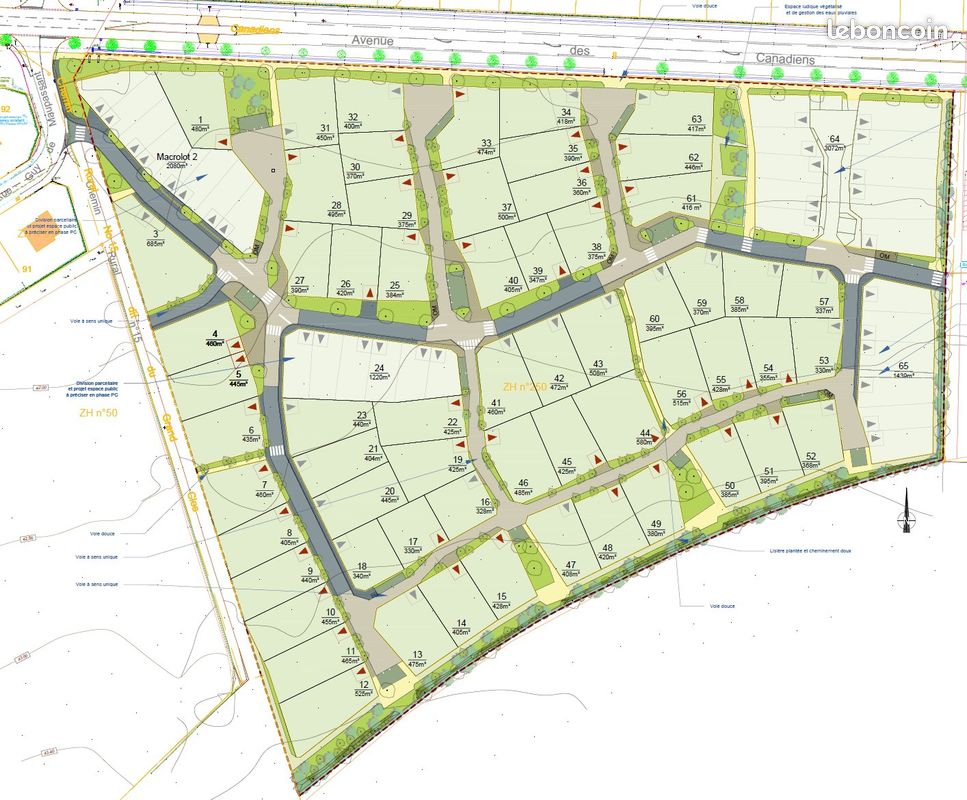 Terrain 465 m² · à Creully sur Seulles · 465 m² · 86 000 €