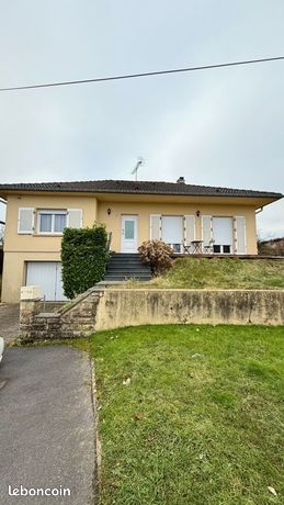 Maison plain-pied 158 m2 + garage + jardin 5.6ares