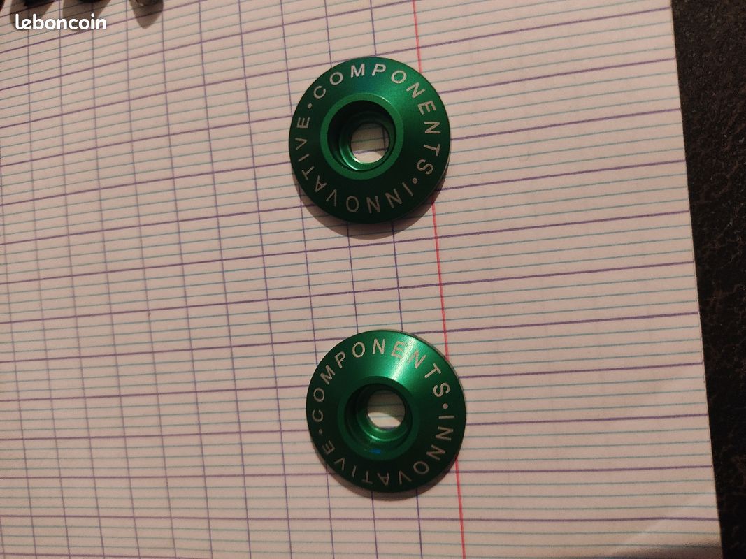 Embouts de guidon verts (image 2)