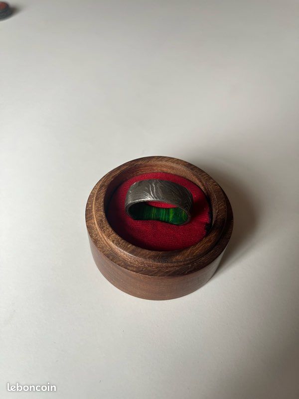 Bague acier de Damas (image 1)