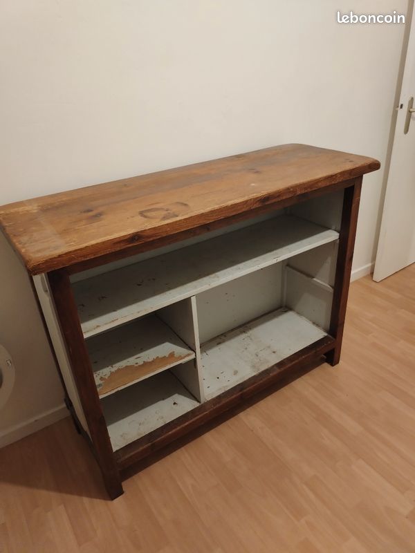Meuble (bar en chêne) (image 1)