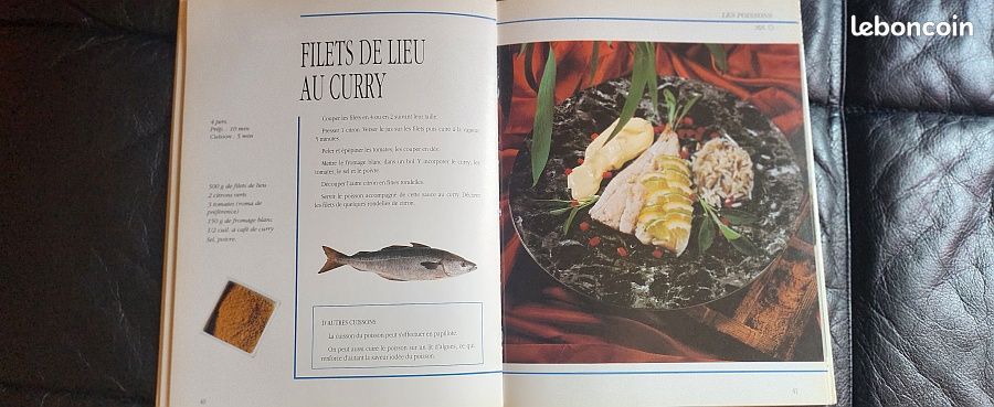 Livre "cuisinez le poisson" facile et pratique TBE (image 3)