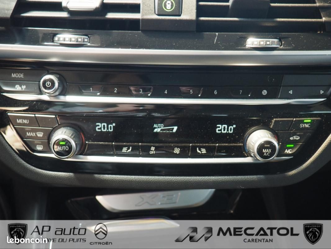 BMW X3 III sDrive18d 150ch xLine BVA8 (image 16)