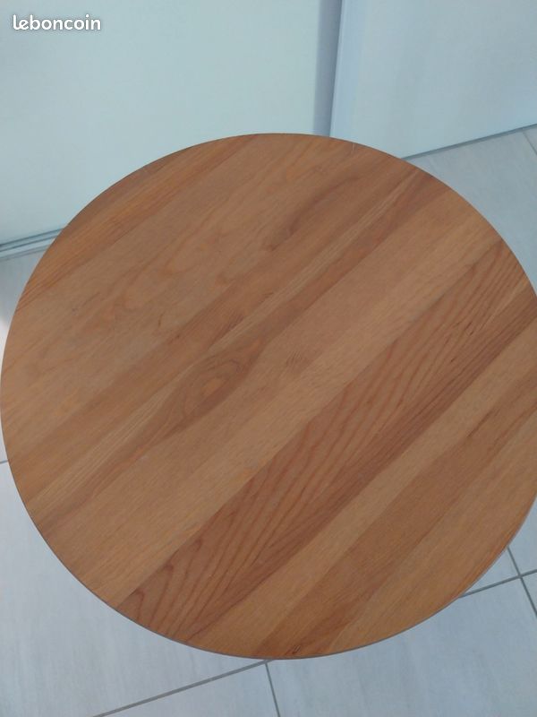 Petite table bois / guéridon (image 2)