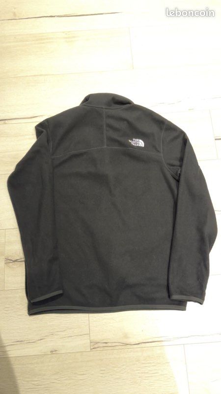 The North Face Pull Noir 1/4 Zip Taille M (image 4)