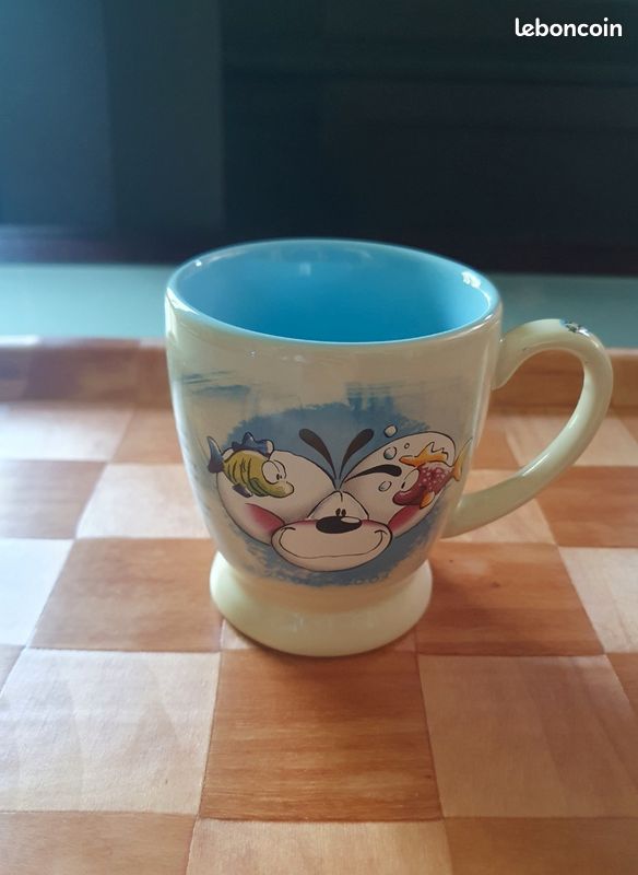 Mug Café Personnalisé Signe Du Zodiaque Poisson - Céramique 325 Ml - Neuf