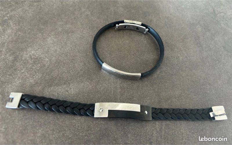 Manège à Bracelet Homme Or Et Acier Bijoux Homme Cdiscount Bijoux