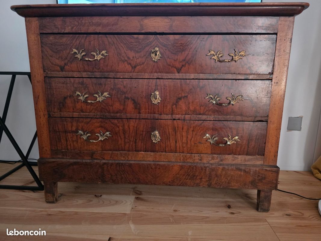 Commode bois acajou (image 1)