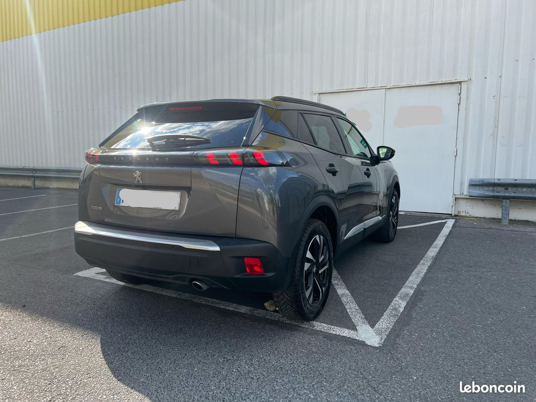 Peugeot 2008 ii 1.5 bluehdi 130 s&s 7cv allure business eat8 gris (image 2)