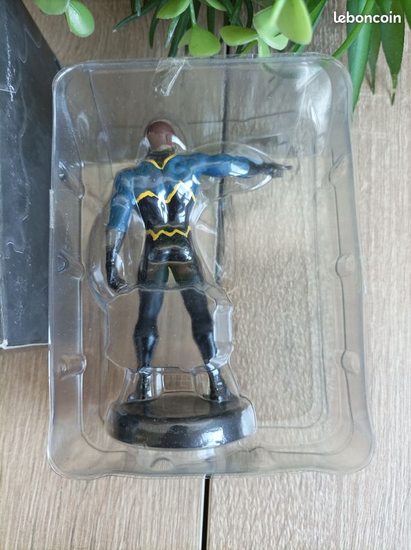 Figurine En Plomb DC Comics Black Lightning - Collection Eaglemoss Super Héros Scellée