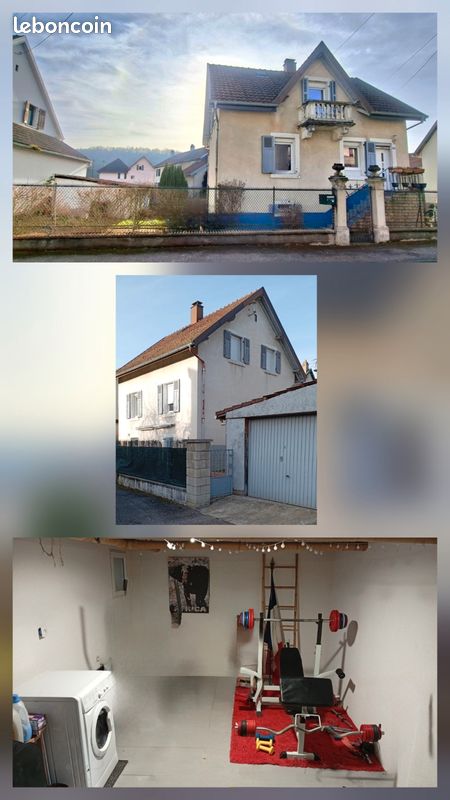 Maison 5 pièces 82 m² · à Fesches-le-Châtel · 82 m² · 150 000 €