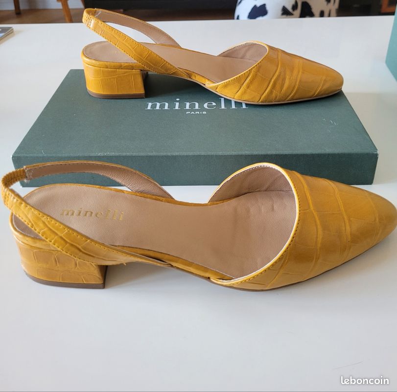 Chaussures Femme Minelli T39 cuir (image 4)