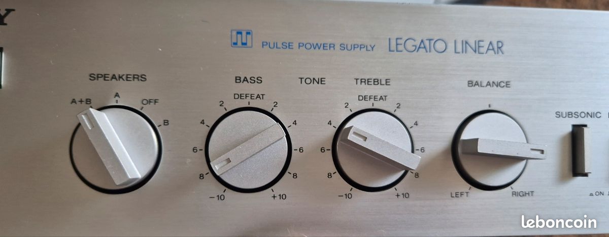 Amplificateur Sony TA-AX3 legato linear audio vintage (image 5)