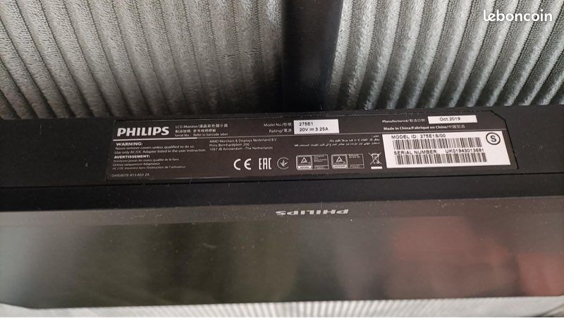 À REPARER Ecran gaming Philips E line 27 pouces smart connect hdmi (image 10)