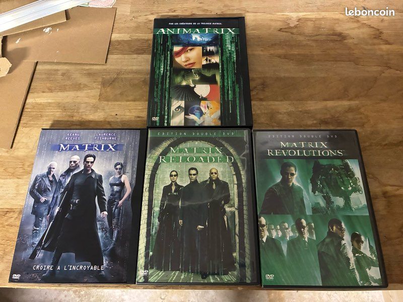 Matrix : l’intégrale en DVD (image 1)