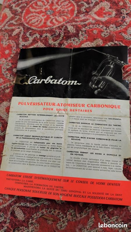 Ancienne affiche médical (image 2)