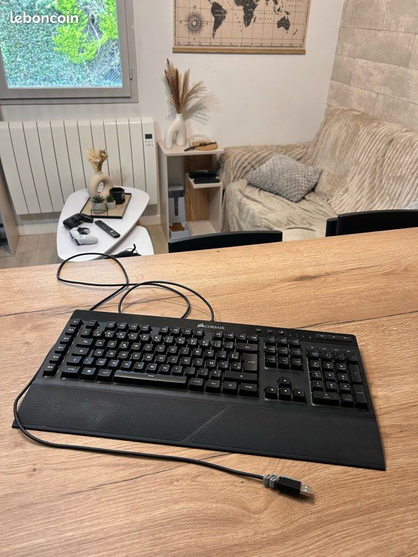 Clavier corsaire k55 RGB (image 1)