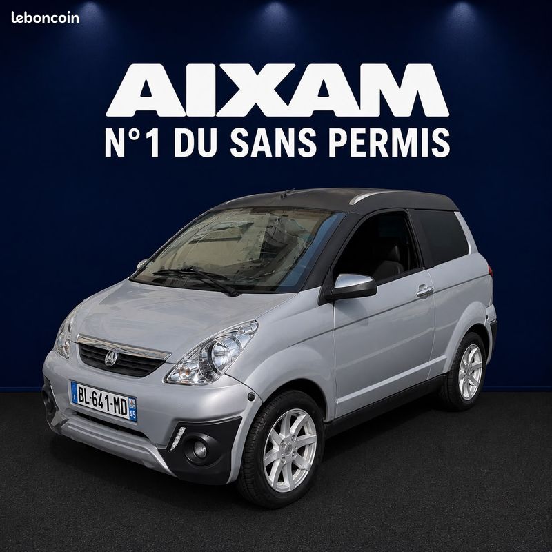 AIXAM CROSSLINE – Occasion – Voiture sans permis (image 1)
