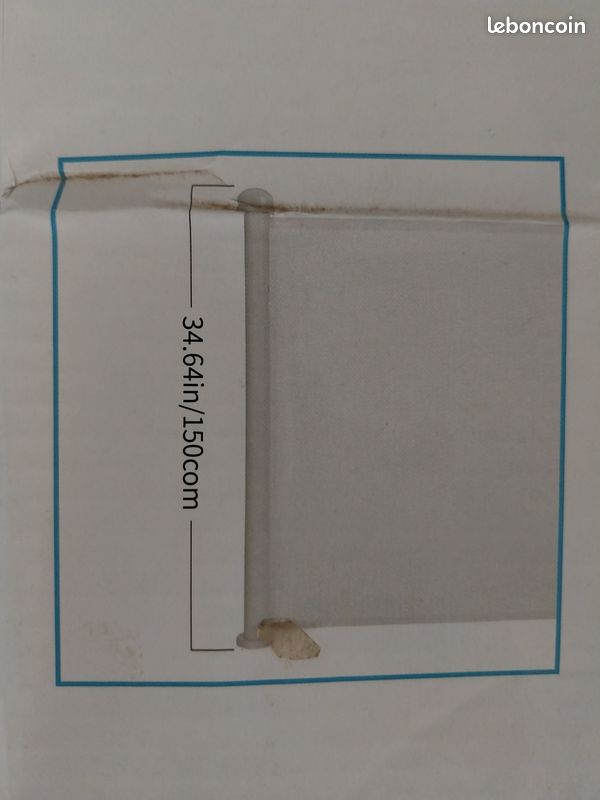 Barrière enroulable pour protéger escalier (image 2)