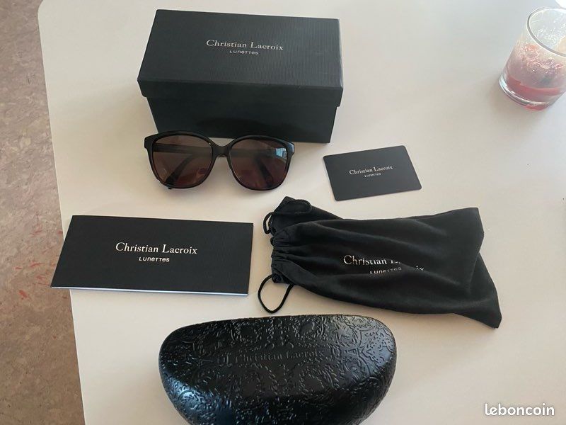 Lunette soleil christian Lacroix Accessoires Bagagerie