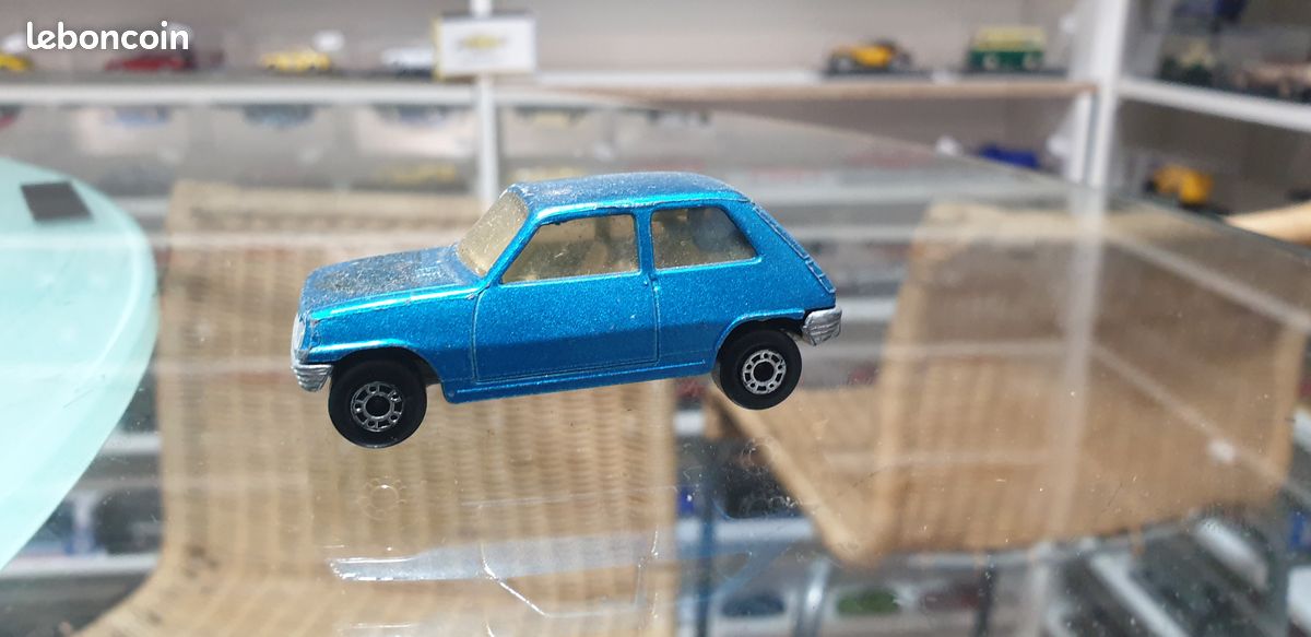 Matchbox Renault 5 TL Verte - Lesney Superfast, MIB Neuve, édition Koni Michelin