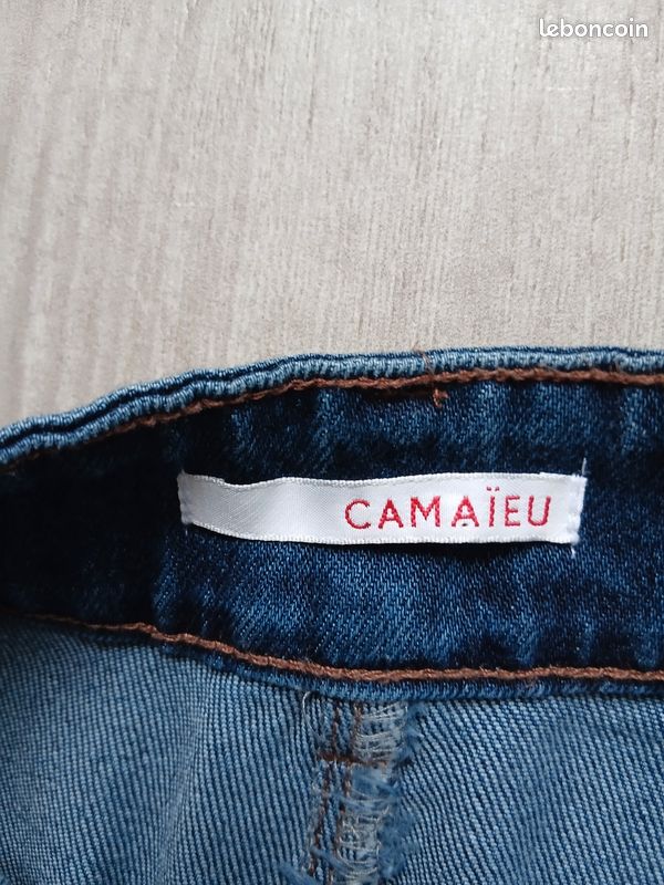 Pantalon Femme Camaïeu Bleu - Nouvelle Collection, Taille 34, 100% Neuf Avec étiquettes
