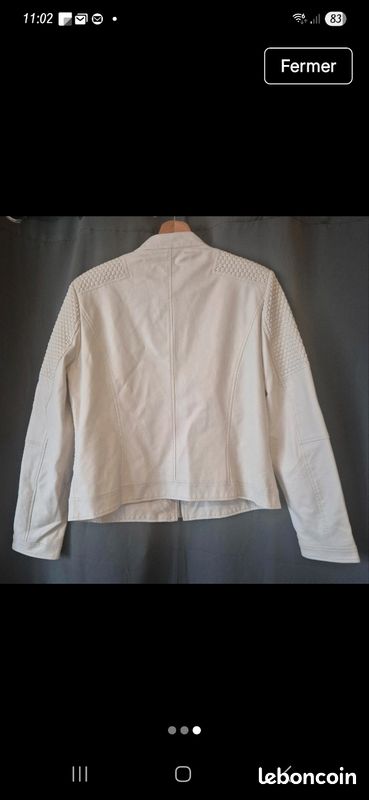 Blouson simili cuir neuf taille 44/XXL (image 3)