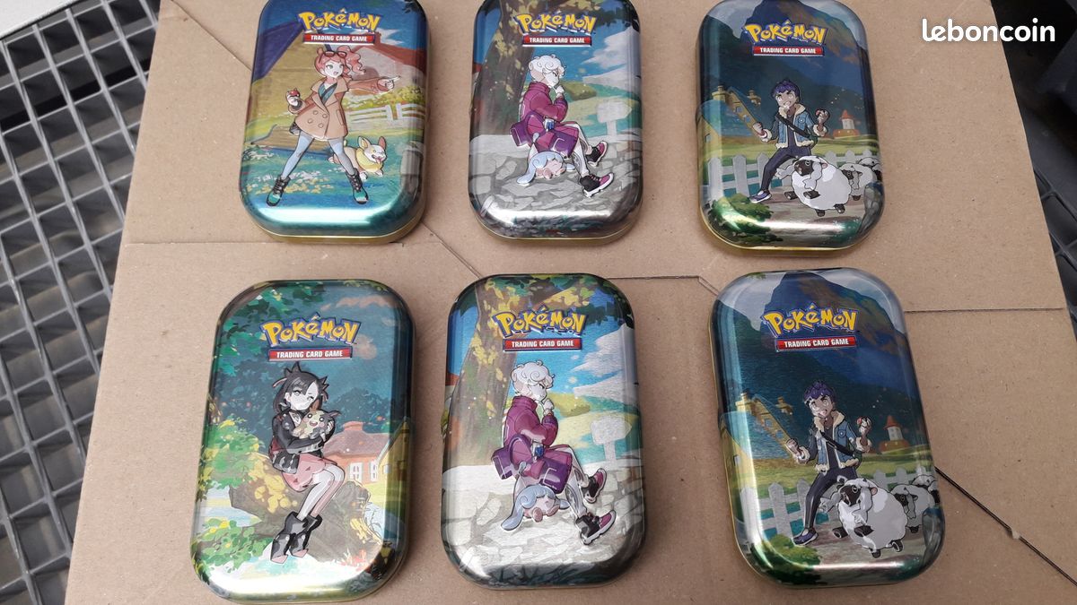 Petites Boîtes tins Pokémon (image 1)