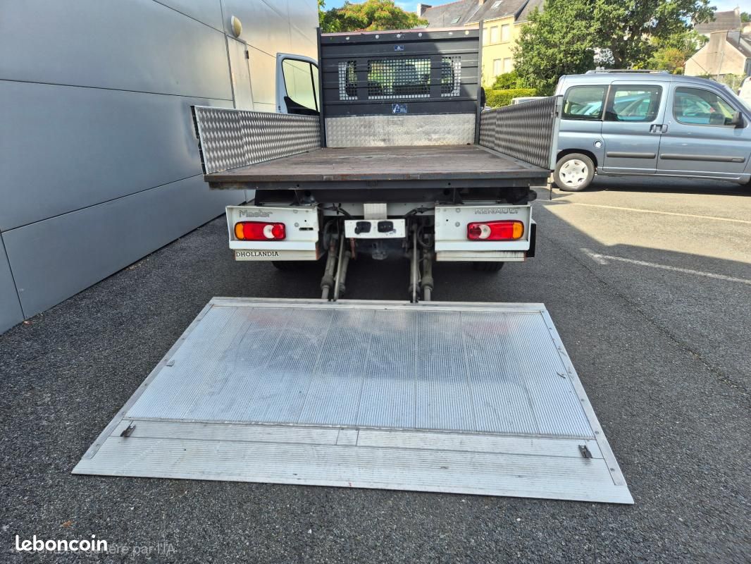 Renault Master PLATEAU RIDELLE SIMPLE + HAYON ELEVATEUR F3500 L3 2.3 DCI 130 CH GRAND CONFORT (image 20)