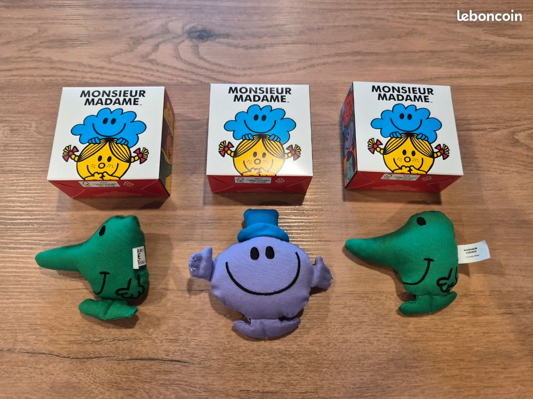Peluche Monsieur Madame McDonald's (image 1)