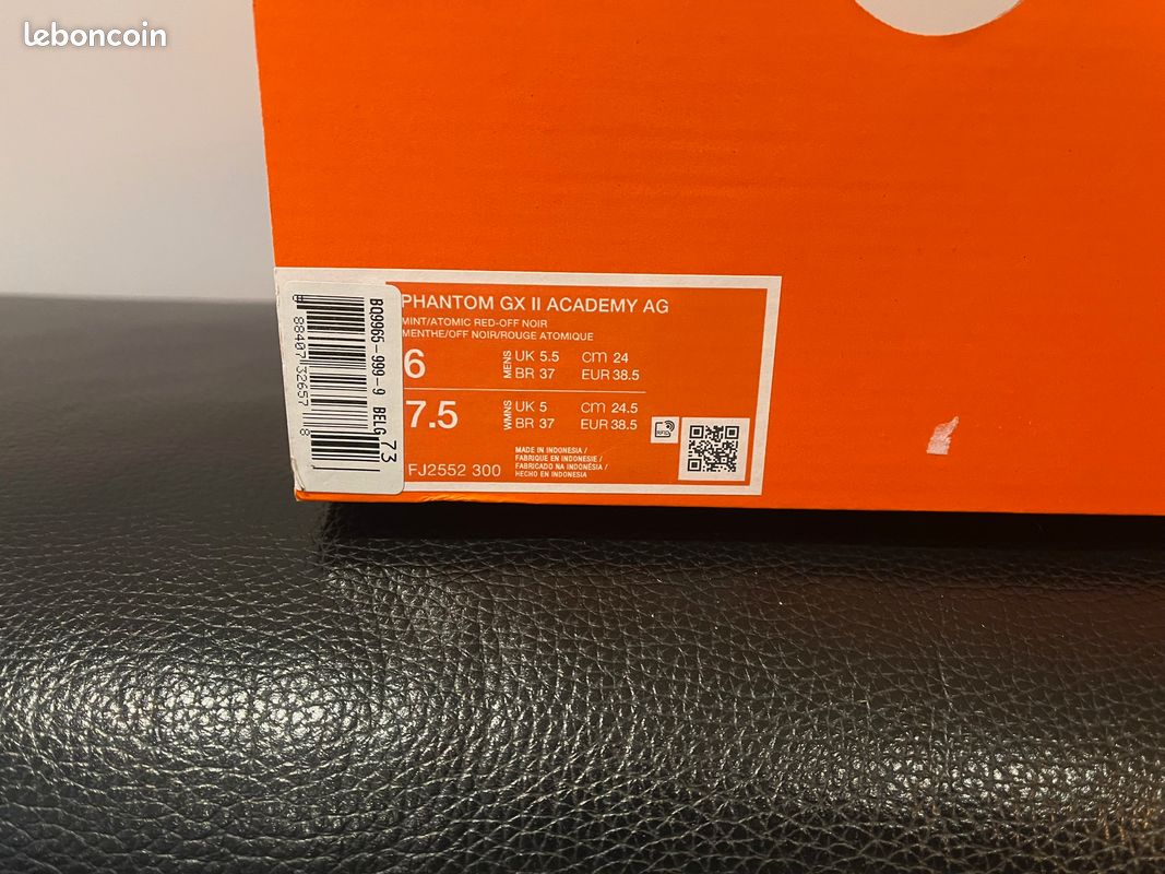 Chaussures de football Nike Phantom GX 2 pointure 38,5 (image 6)