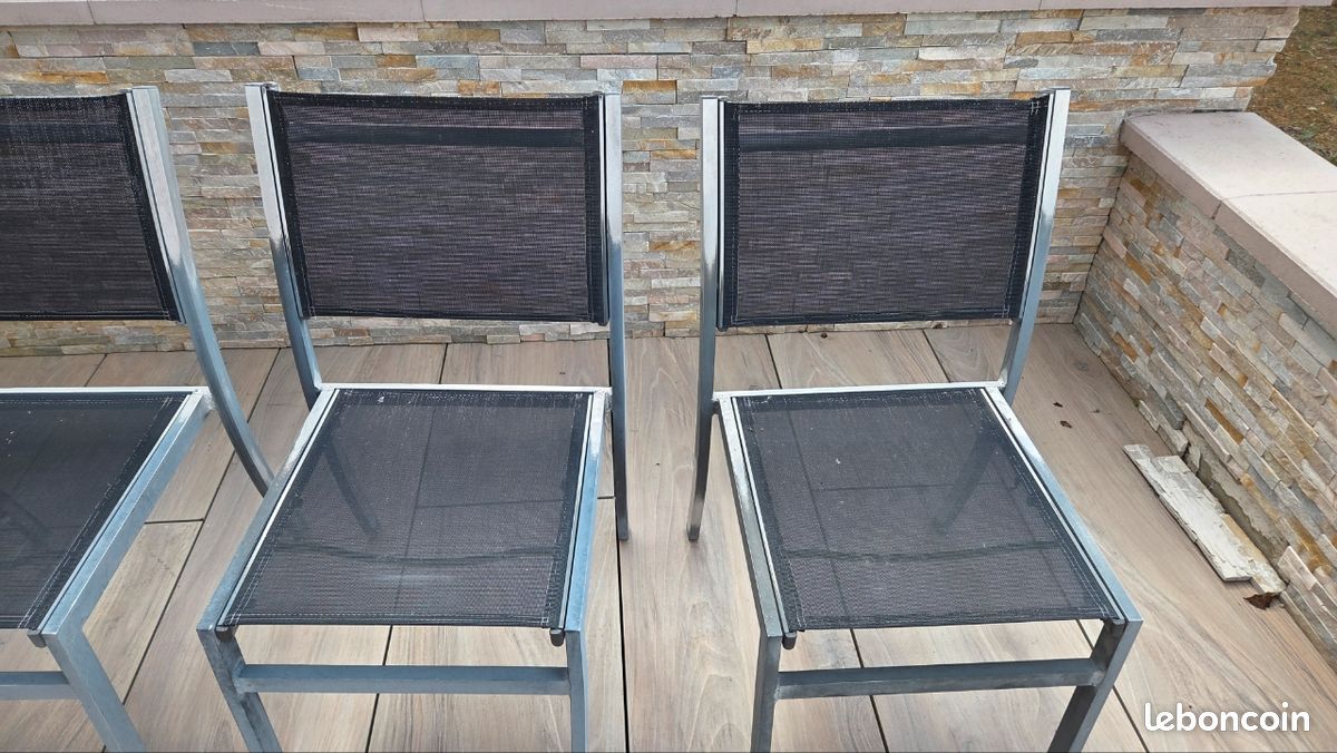 5 Chaises de jardin (image 2)