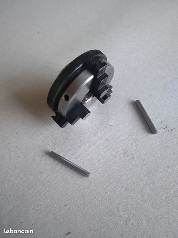 Mandrin 3 mors Emco pour tour unimat 3 (image 2)