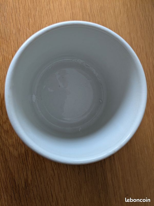 Pot - bocal faïence - céramique vintage avec couvercle (image 4)