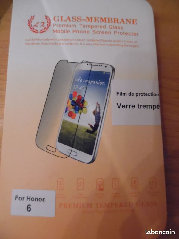 Protection d'écran HONOR 6 neuve (image 1)