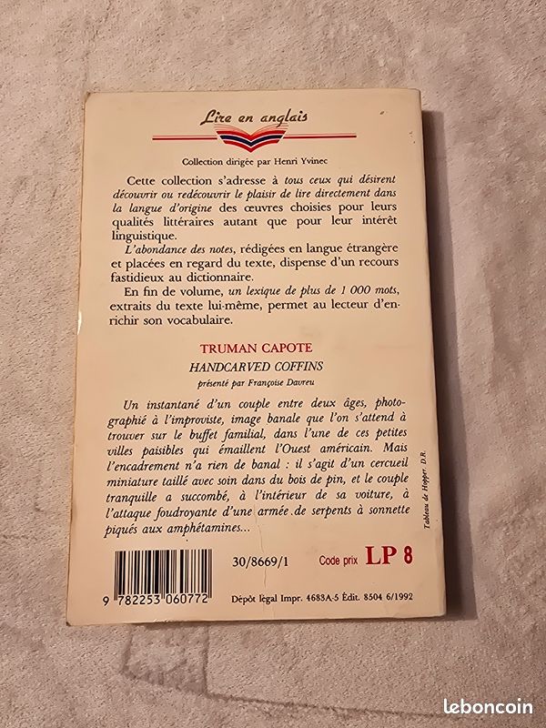 Truman Capote Handcarved Coffins (image 2)