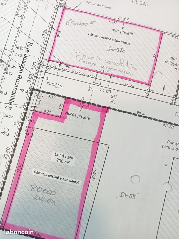 Terrain 152 m² · à Carpentras · 152 m² · 65 000 €