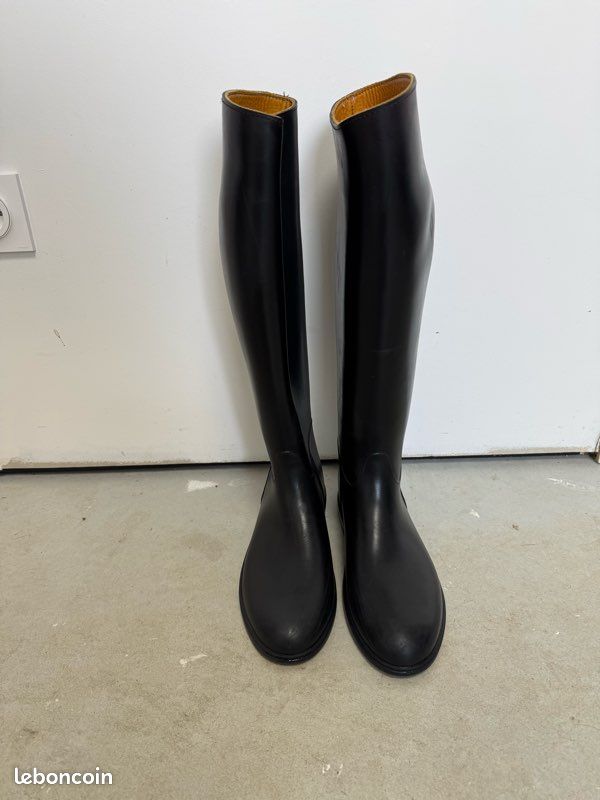 Bottes D'équitation Imperméables Dafna Femme - Taille 8 US (39 EU) - Noir - Fabriquées En Israël