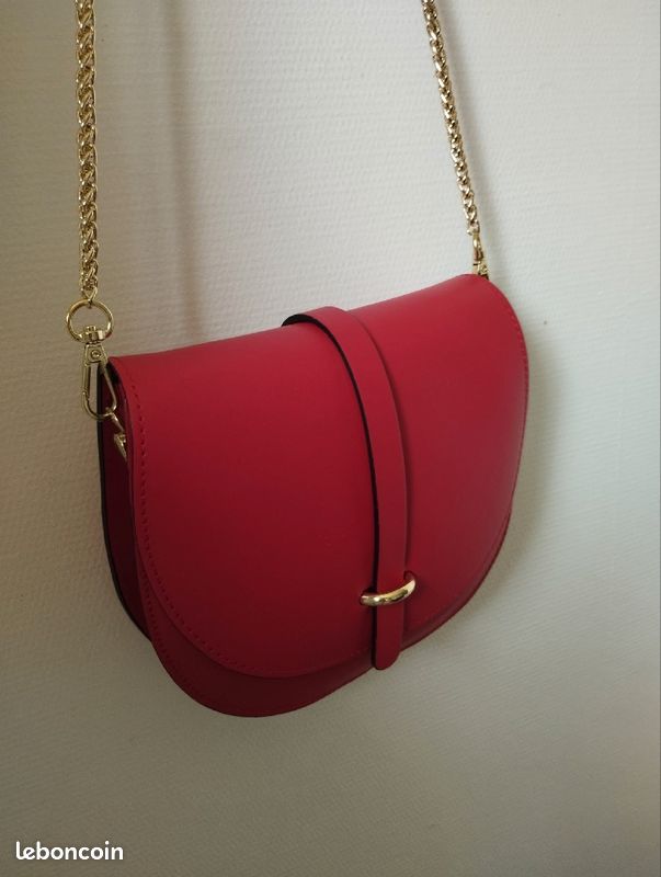 Sac en cuir marque italienne (image 2)