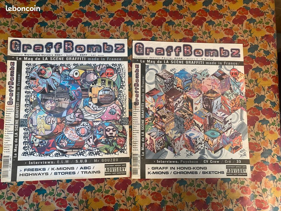 Lot Graffbombz Magazine numéro 4/6 (image 1)