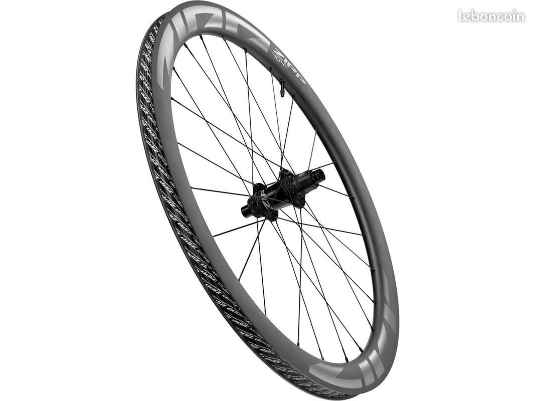 Roue arrière route en carbone ZIPP 404 S A1 (50mm - disques - tubeless - dark grey) 2026 Corps de r (image 2)