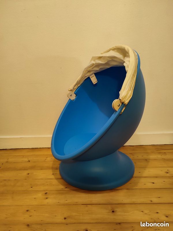Fauteuil oeuf bleu ikea (image 2)