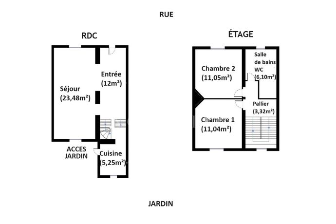 Maison a louer garches - 4 pièce(s) - 104 m2 - Surfyn