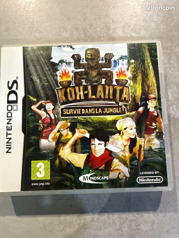 Koh-lanta survie dans la jungle Nintendo DS complet (image 1)