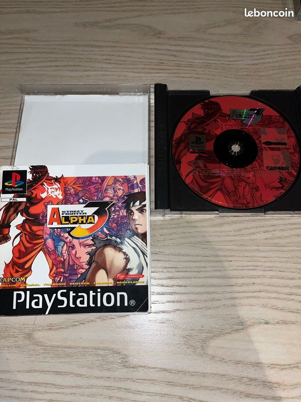 Street fighter EX plus alpha jeu PS1 complet - Jeux vidéo